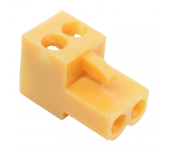 Разъемные клеммники CNLIFENG HT396K-3.96-02P (Оранжевый)Разъемный клеммник на кабель 2 конт. шаг 3,96мм 150В 8А#2173553