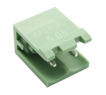 Разъемные клеммники KAIFENG KF2EDGV-X-5.08-02P-1G (Зеленый)Разъемный клеммник на плату 2 конт. шаг 5,08мм 320В 20А#2173549