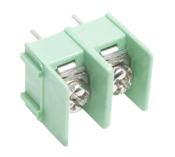 Барьерные клеммники CNLIFENG LF421SP-7.62-02P [LF7620] (Зеленый)Барьерный клеммник на плату 2 конт. шаг 7,62мм 300В 20А#2170647