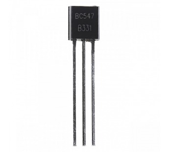 Биполярные транзисторы CTK BC547B (TO-92) Биполярный транзисторNPN 45В 0,1А#2170434