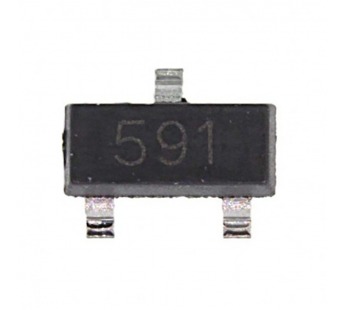 Биполярные транзисторы SLKOR FMMT591 (SOT-23)/591 Биполярныйтранзистор PNP 60В 1А#2170443
