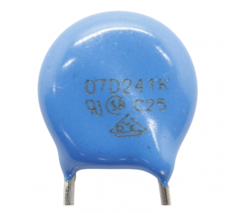 Варисторы NONAME 07D241K Варистор 240В 15Дж#2170660