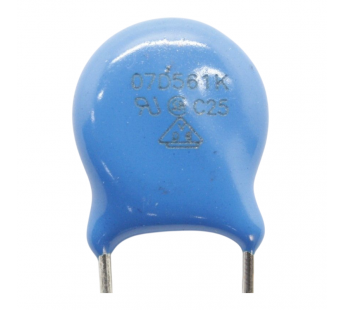 Варисторы NONAME 07D561K Варистор 560В 33Дж#2170648