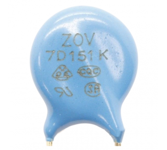Варисторы ZOV 07D151K Варистор 150В 9,7Дж#2170884