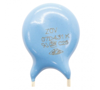 Варисторы ZOV 07D431K Варистор 430В 28Дж#2170886