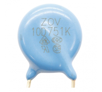 Варисторы ZOV 10D751K Варистор 750В 75Дж#2170893