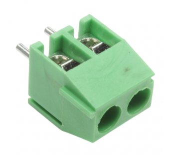 Винтовые клеммники KAIFENG KF350V-3.50-02P-1G (Зеленый) Винтовойклеммник на плату 2 конт. шаг 3,5мм 130В 10А#2170976