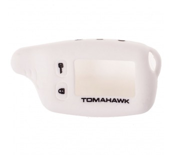 Чехол для брелока Tomahawk TW9010 / 9020 / 9030 силиконовый (белый)#163610