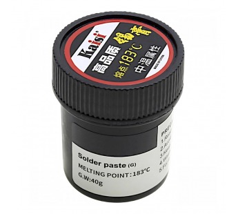 BGA паста Kaisi 183°C (Sn63Pb37) (40g)#2179780