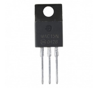 Симисторы ONS MAC15NG (TO-220AB) Симистор 20мА 15А 800В#2172444