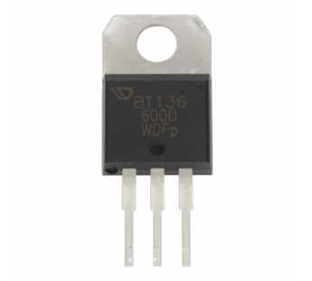 Симисторы WEIDA BT136-600D (TO-220AB) Симистор 4А 600В#2172525