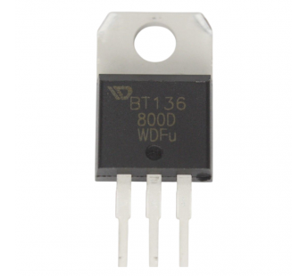 Симисторы WEIDA BT136-800D (TO-220AB) Симистор 4А 800В#2172523