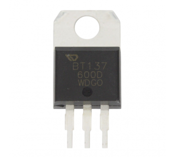 Симисторы WEIDA BT137-600D (TO-220AB) Симистор 8А 600В#2172520