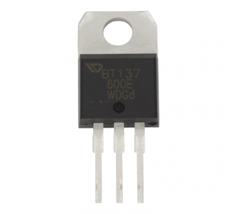 Симисторы WEIDA BT137-600E (TO-220AB) Симистор 8А 600В#2172516