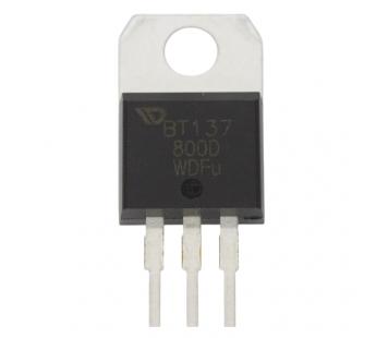 Симисторы WEIDA BT137-800D (TO-220AB) Симистор 8А 800В#2172515