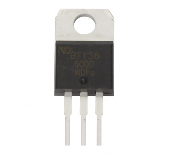 Симисторы WEIDA BT138-600D (TO-220AB) Симистор 12А 600В#2172511
