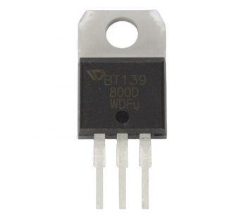 Симисторы WEIDA BT139-800D (TO-220AB) Симистор 16А 800В#2172541