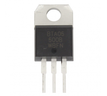 Симисторы WEIDA BTA06-600B (TO-220AB) Симистор 6А 600В#2172539