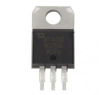 Симисторы WEIDA BTA06-800BW (TO-220AB) Симистор 6А 800В#2172534