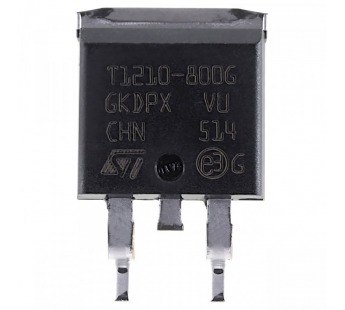 Симисторы STM T1210-800G-TR (D2-PAK) Симистор 10мА 12А 800В#2172480