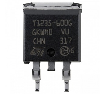 Симисторы STM T1235-600G-TR (D2-PAK) Симистор 35мА 12А 600В#2172479
