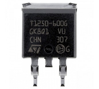 Симисторы STM T1250-600G-TR (D2-PAK) Симистор 50мА 12А 600В#2172477