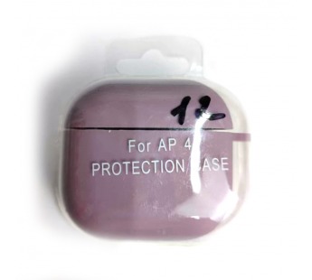 Чехол для наушников AirPods 4 Protection Case с карабином черничный (12)#2173761