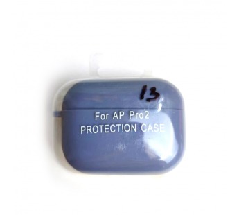 Чехол для наушников AirPods Pro/Pro2 Protection Case с карабином серый (13)#2173749