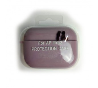 Чехол для наушников AirPods Pro/Pro2 Protection Case с карабином черничный (12)#2173246
