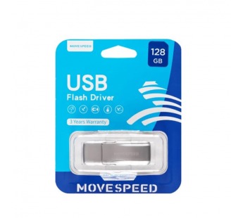 128Гб накопитель USB3.0 Move Speed серебро#2173237