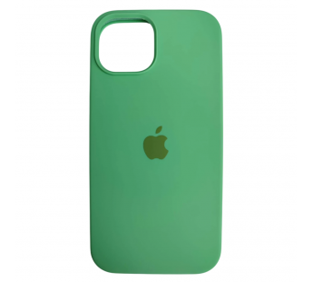 Чехол силиконовый Silicone Case ORG iPhone 15 мятный (12)#2170747