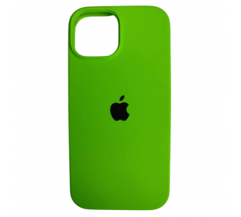 Чехол силиконовый Silicone Case ORG iPhone 15 салатовый (10)#2170745