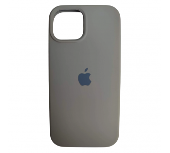 Чехол силиконовый Silicone Case ORG iPhone 15 серый (28)#2170744