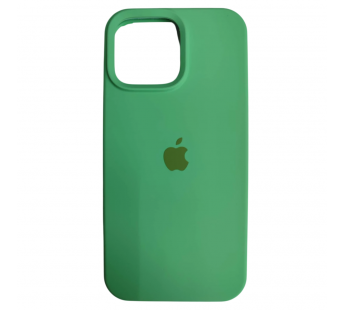 Чехол силиконовый Silicone Case ORG iPhone 16 Pro Max мятный (12)#2170729