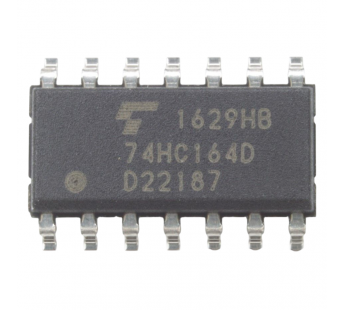 Логические микросхемы TOSHIBA 74HC164D (SO-14) Сдвиговый регистр8-раз.#2174183