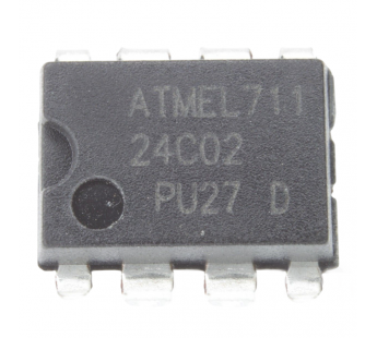 Микросхемы памяти NONAME 24C02 (DIP-8) Энергонезависимая памятьEEPROM 2 Кбит#2174280