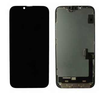 Дисплей для iPhone 14 Plus + тачскрин + рамка (черный), оригинал(заменено стекло)#2173701