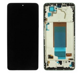 Дисплей для Xiaomi Poco F4 + тачскрин + рамка (зеленый), Full ORIG#2173686