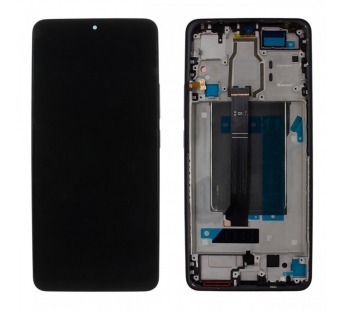 Дисплей для Xiaomi Poco F6 + тачскрин + рамка (черный), ОРИГ 100%#2173681