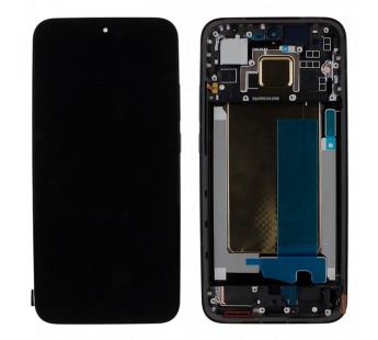 Дисплей для Xiaomi Poco F7 + тачскрин + рамка (черный), Full ORIG#2173680