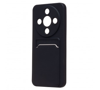 Чехол-накладка - SC337 с картхолдером для "Honor X70 Pro Max" (black) (245942)#2175535