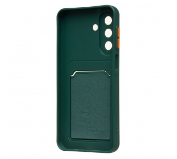Чехол-накладка - SC337 с картхолдером для "Samsung Galaxy A27 5G" (dark green) (245957)#2175525