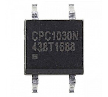 Реле твердотельные Littelfuse CPC1030NTR (SOP-4) Реле твердотельноеSPST-NO 350В AC/DC 0,12А#2173242