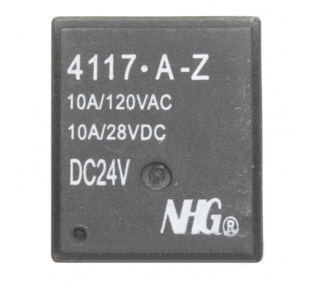 Реле электромагнитные FORWARD 4117-A-Z-10A-24VDC-1.0 Реле 24ВSPST-NO 120В 10А#2173188