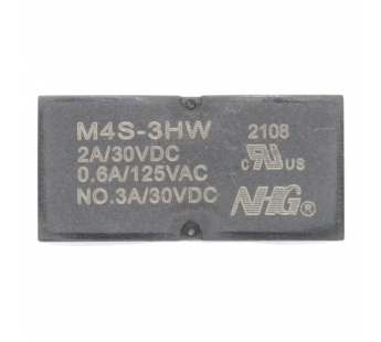 Реле электромагнитные FORWARD M4S-3HW Реле 3В SPDT 125В 0,6А#2173223