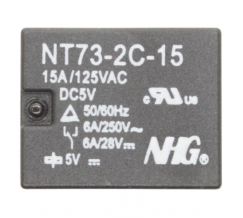 Реле электромагнитные FORWARD NT73-2-C-15-DC5V-0.36 Реле 5В SPDT250В 6А#2173117