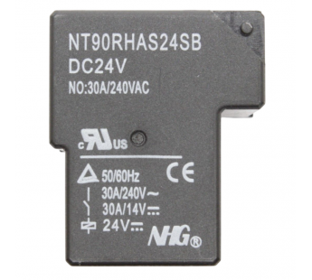 Реле электромагнитные FORWARD NT90-R-H-A-S-DC24V-S-B-0.9 Реле24В SPST-NO 240В 30А#2173087