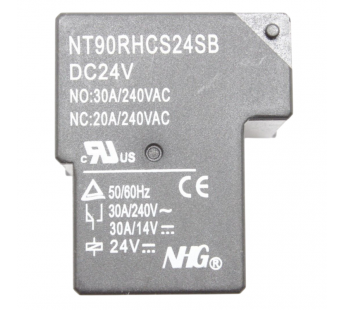 Реле электромагнитные FORWARD NT90-RHCS-DC24V-SB-0.9 Реле 24ВSPDT 240В 30А#2173086