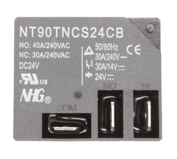 Реле электромагнитные FORWARD NT90T-N-C-S-DC24V-C-B-0.9 Реле 24ВSPDT 240В 40А#2173082