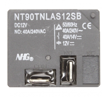 Реле электромагнитные FORWARD NT90T-N-L-A-S-DC12V-S-B Реле 12ВSPST-NO 240В 40А#2173076